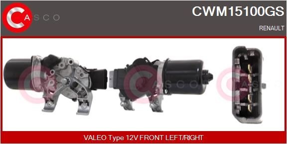 CASCO Motore tergicristallo CWM15100GS CWM15100GS costo Motorino tergicristallo VOLVO V70 CASCO