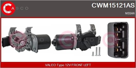Ruitenwissermotor CASCO CWM15121AS CASCO CWM15121AS: Wissermotor Nissan NOTE 2022