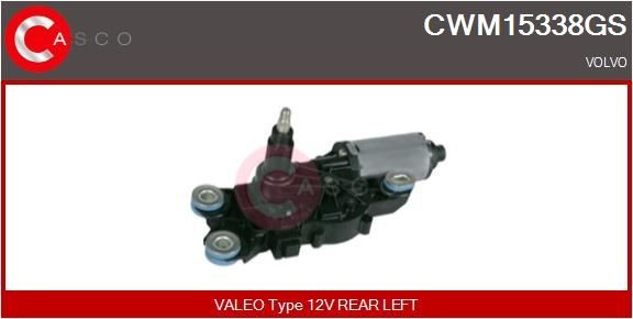 CASCO Ruitenwissermotor CWM15338GS CASCO CWM15338GS Achterruitenwisser, motor Volvo V70 originele