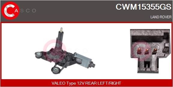 CASCO Motore tergicristallo CWM15355GS CASCO CWM15355GS Motorino tergi Land Rover Range Rover 2 prezzo