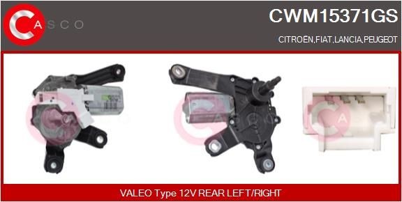 CASCO Ruitenwissermotor CWM15371GS CASCO CWM15371GS Ruitenwisser, motor Peugeot Expert Van prijs