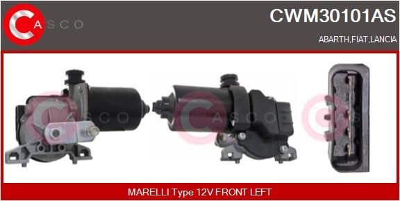 CASCO Motore tergicristallo CWM30101AS Motorino spazzole tergicristallo Fiat 183 CWM30101AS CASCO