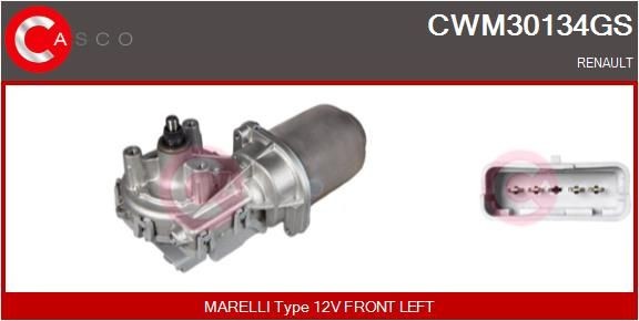 CASCO Scheibenwischermotor CWM30134GS Heckwischermotor CASCO Renault 4 CWM30134GS