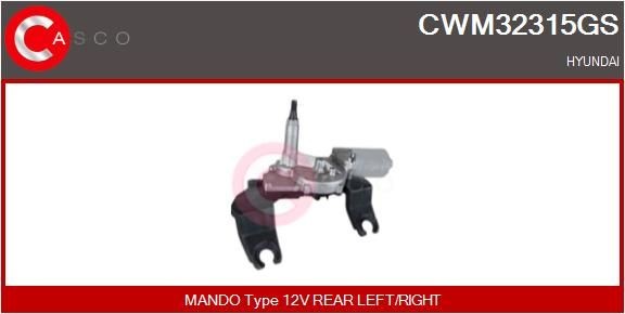 CASCO Scheibenwischermotor CWM32315GS CWM32315GS Wischermotor CUPRA FORMENTOR CASCO kaufen