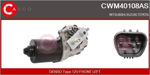 Pesuri mootor CASCO CWM40108AS CASCO CWM40108AS Klaasipuhasti mootor eesmine ja tagumine Toyota YARIS 2015