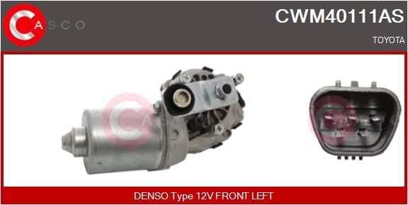 CASCO Vindusviskermotor CWM40111AS CWM40111AS Vindusviskermotor HONDA STREAM CASCO