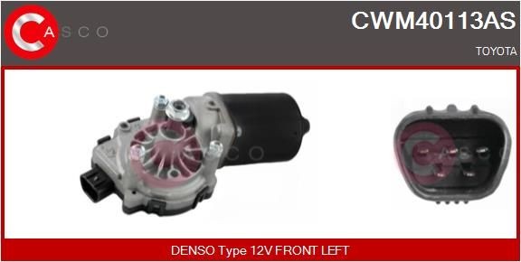 Pesuri mootor CASCO CWM40113AS CASCO CWM40113AS TOYOTA YARIS 2015 Klaasipuhasti mootor