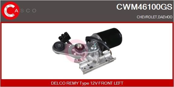 Moteur d'essuie-glace CASCO CWM46100GS CASCO CWM46100GS: Moteur d'essuie-glace Chevy TRAX 2021