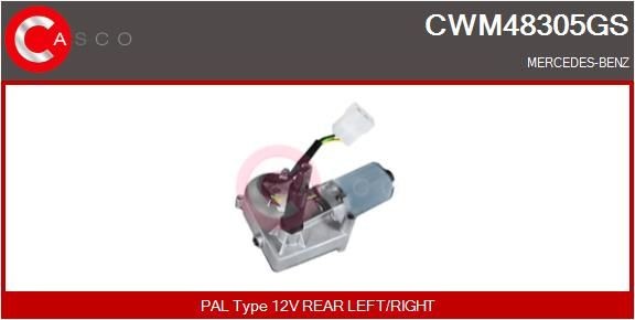 Ruitenwissermotor CASCO CWM48305GS CASCO CWM48305GS Ruitenwissermotor MERCEDES-BENZ G-Klasse 2019