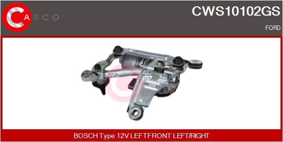 CASCO Dispositivo lavavetri CWS10102GS CWS10102GS Tiranteria tergicristallo CASCO FORD FIESTA costo