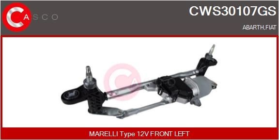 CASCO Scheibenwaschanlage CWS30107GS CWS30107GS Wischergestänge CASCO ABARTH Kosten