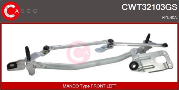 CASCO Wiper Linkage CWT32103GS CASCO CWT32103GS BMW X2 wiper motor linkage replacement