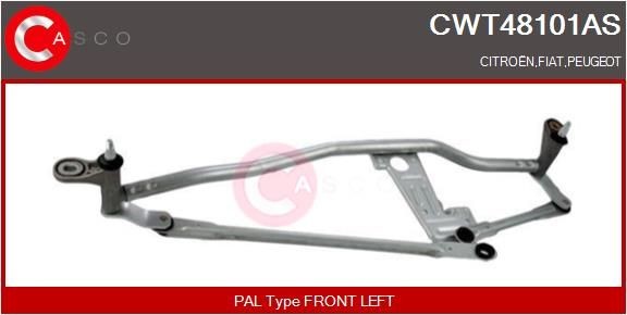 CASCO Tiranteria tergicristallo CWT48101AS CWT48101AS Tiranteria tergicristallo CASCO FORD FIESTA costo