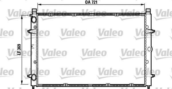 VALEO Radiatore motore 732397 VALEO 732397 Radiatore acqua VW T4 Transporter originali prezzo