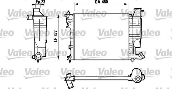 VALEO Radiatore motore 732534 732534 costo Radiatore PEUGEOT 307 VALEO
