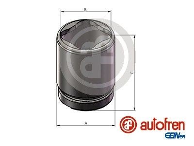 AUTOFREN SEINSA Êmbolo, pinça do travão D025659 AUTOFREN SEINSA D025659 originais Êmbolo pinça do travão Audi A3 8V7 custo