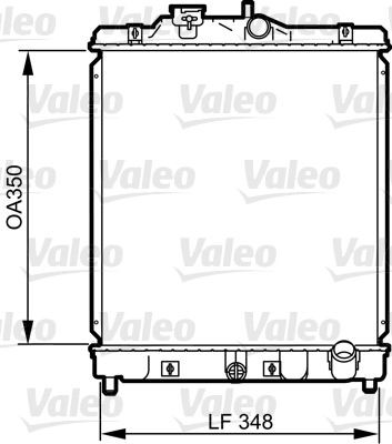 VALEO Radiatore motore 734117 734117 costo Radiatore VALEO HONDA CR-V