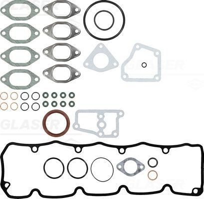 GLASER Jogo de juntas, cabeça do cilindro D38249-01 Jogo de juntas alta motor GLASER TWINGO D38249-01 baratos