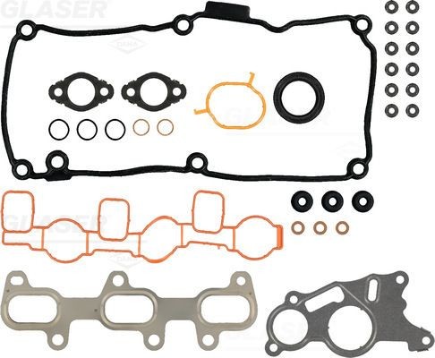 GLASER Tetningssett, topplokk D38304-00 Tetningssett topplokk GLASER Seat ALHAMBRA D38304-00