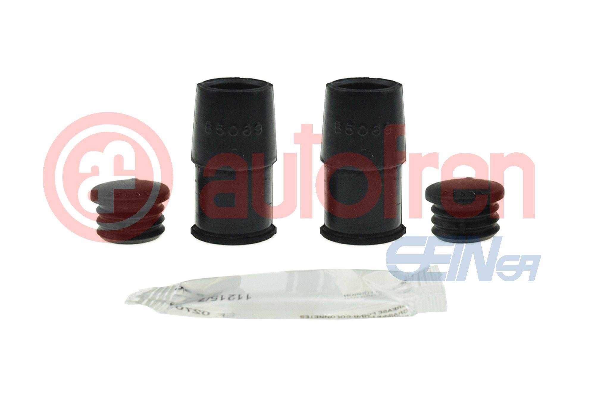 AUTOFREN SEINSA Føringshylsesett, bremsecaliper D7003 AUTOFREN SEINSA D7003 Bremsecaliper reparasjonssett Escort Mk2 Stasjonsvogn originale pris