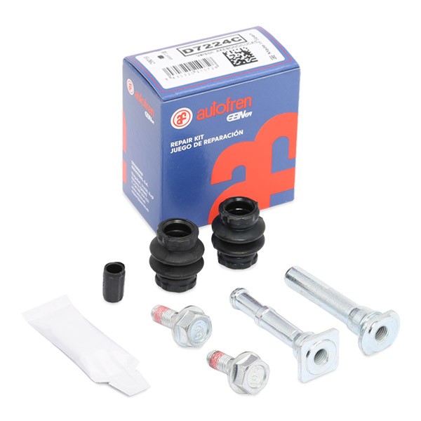 AUTOFREN SEINSA Virzītājčaulu komplekts, Bremžu suports D7224C AUTOFREN SEINSA D7224C Bremžu suporta remkomplekts Mercedes W168 lēti