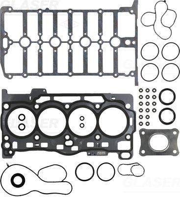 GLASER Pakkingsset, cilinderkop D84797-00 Volkswagen TOURAN Kopset GLASER D84797-00