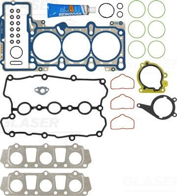 GLASER Jogo de juntas, cabeça do cilindro D90186-00 Jogo de juntas alta motor GLASER Audi A5 D90186-00