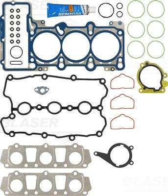 GLASER Pakkingsset, cilinderkop D90188-00 Audi Q5 Kopset GLASER D90188-00