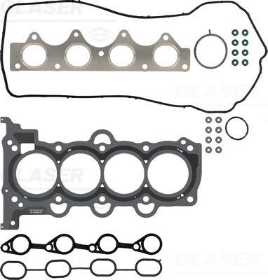 GLASER Tihendikomplekt, silindripea D90228-00 Tihendikomplekt silindripea GLASER Hyundai GALLOPER D90228-00