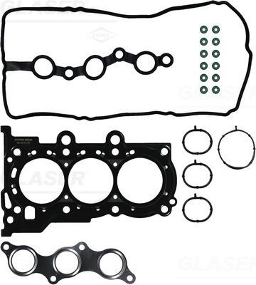 GLASER Kit guarnizioni, Testata D90253-00 D90253-00 Kit guarnizioni testata GLASER HYUNDAI GALLOPER costo