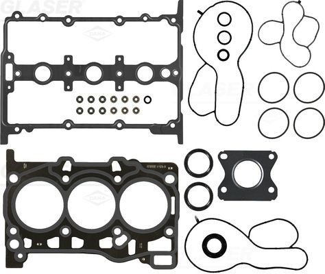 GLASER Sotningssats D90278-00 D90278-00 GLASER packningssats topplock SKODA FABIA