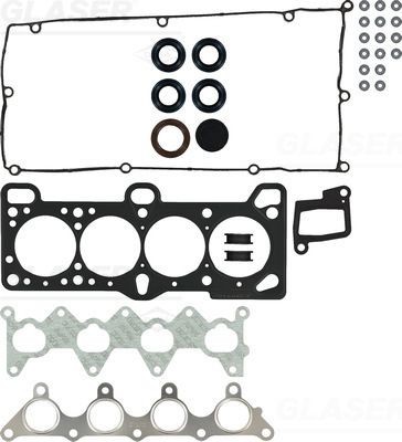 GLASER Sotningssats D90300-00 D90300-00 GLASER packningssats topplock HYUNDAI H350