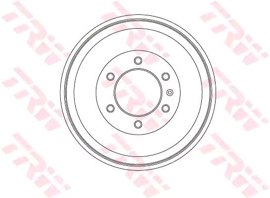 TRW Brake drum DB4451 TRW DB4451 genuine Isuzu D-MAX 8DH brake drums price