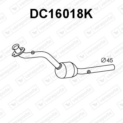 VENEPORTE Katalysator DC16018K Katalysator VENEPORTE DUSTER DC16018K billig