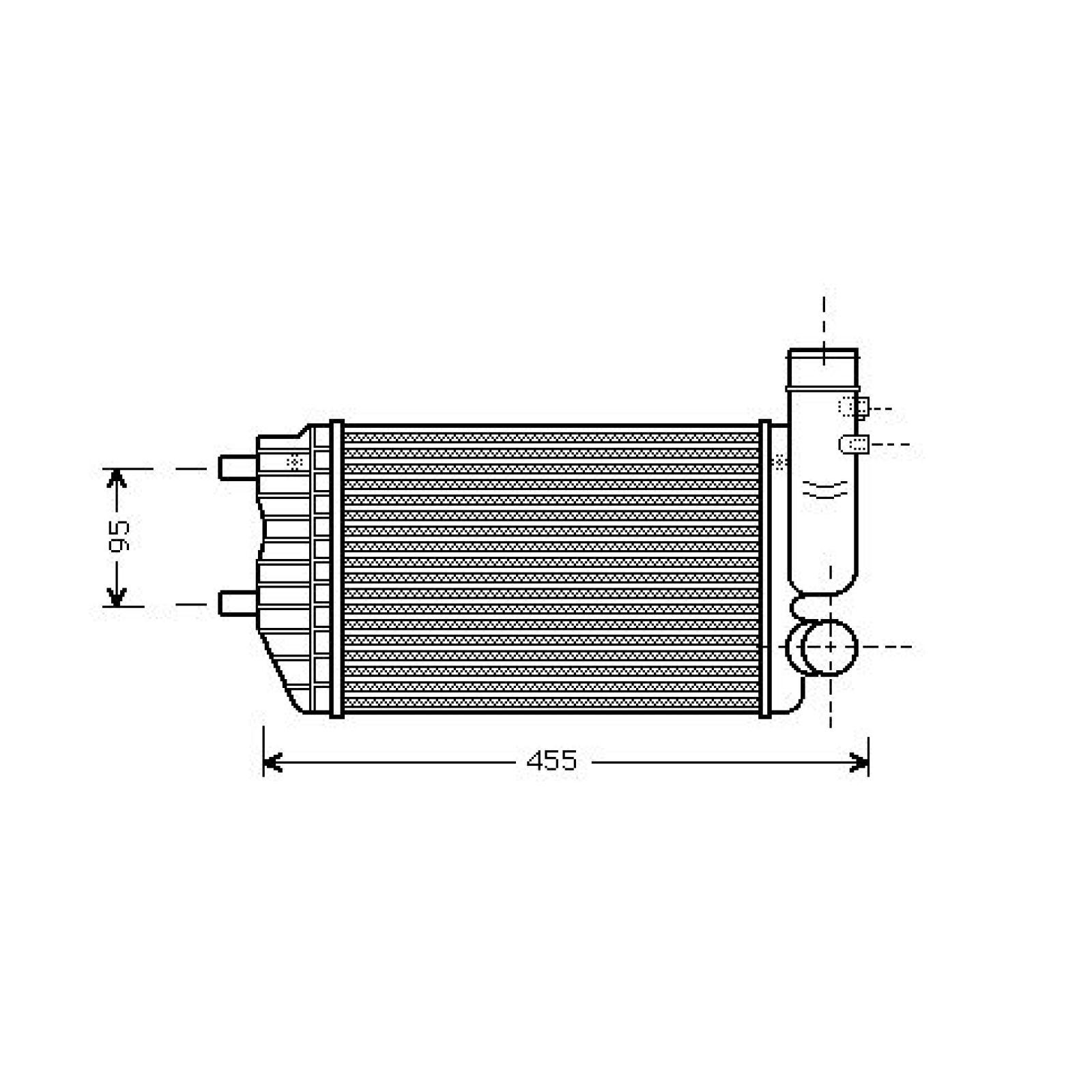 Ιντερκούλερ DIEDERICHS DCA1022 DIEDERICHS DCA1022 Intercooler PEUGEOT BOXER 2004