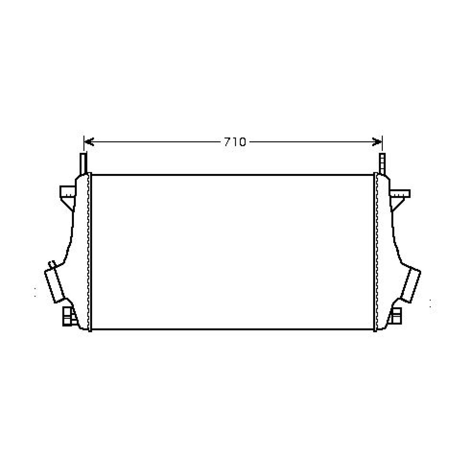 DIEDERICHS Intercooler DCA1037 DIEDERICHS DCA1037 Ladeluftkjøler Insignia Mk1 (A) Sedan (G09) originale pris
