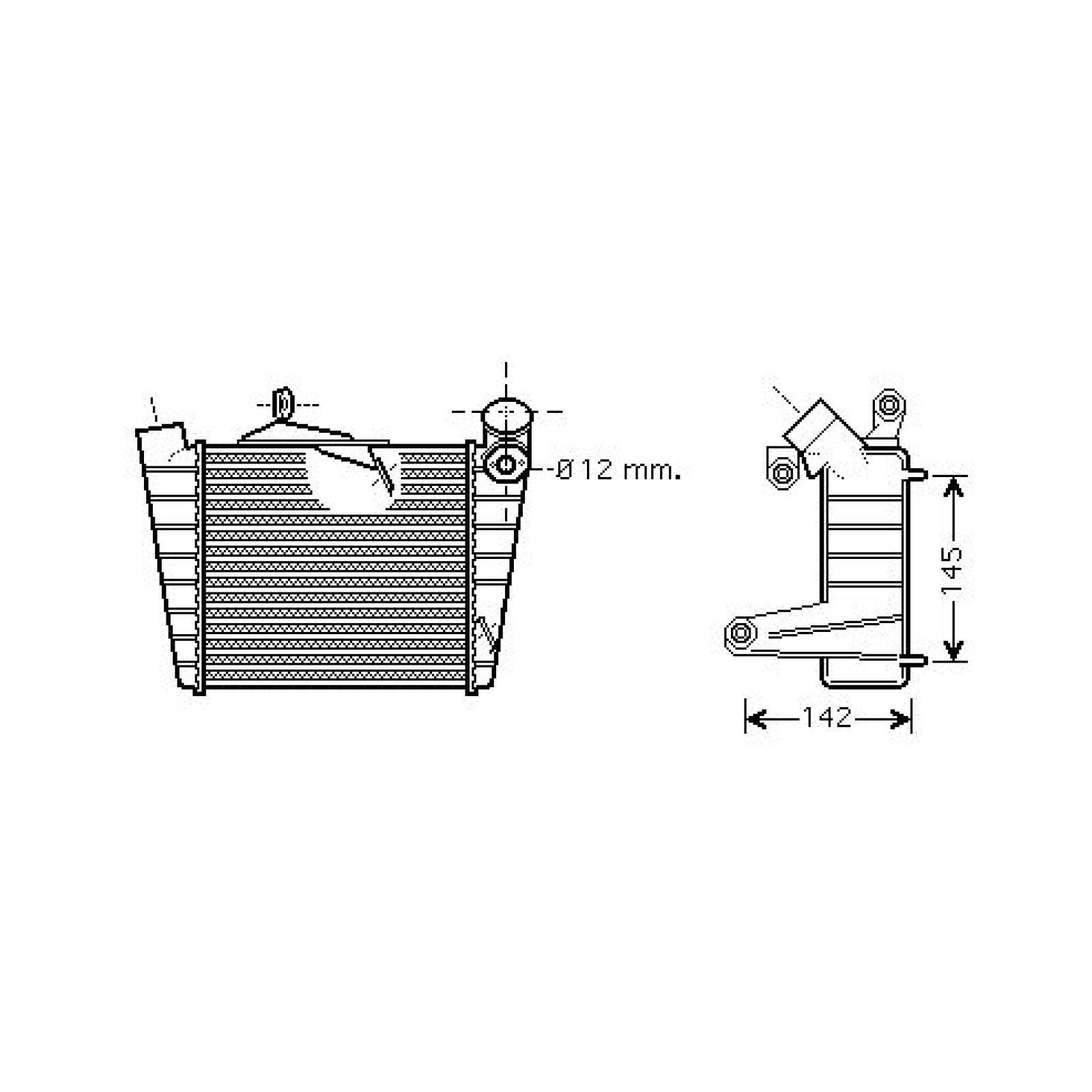DIEDERICHS Intercooler DCA1046 DCA1046 Intercooler SKODA OCTAVIA DIEDERICHS