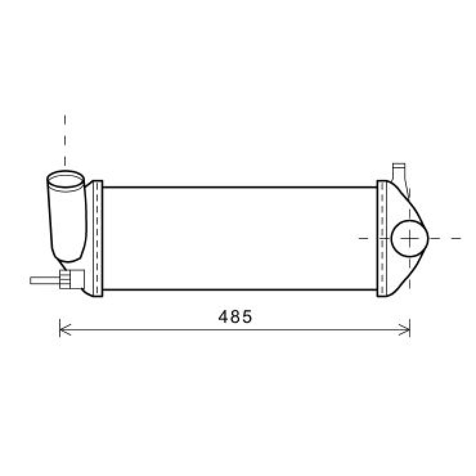 DIEDERICHS Vahejahuti DCA1050 DCA1050 Intercooler RENAULT GRAND SCÉNIC DIEDERICHS