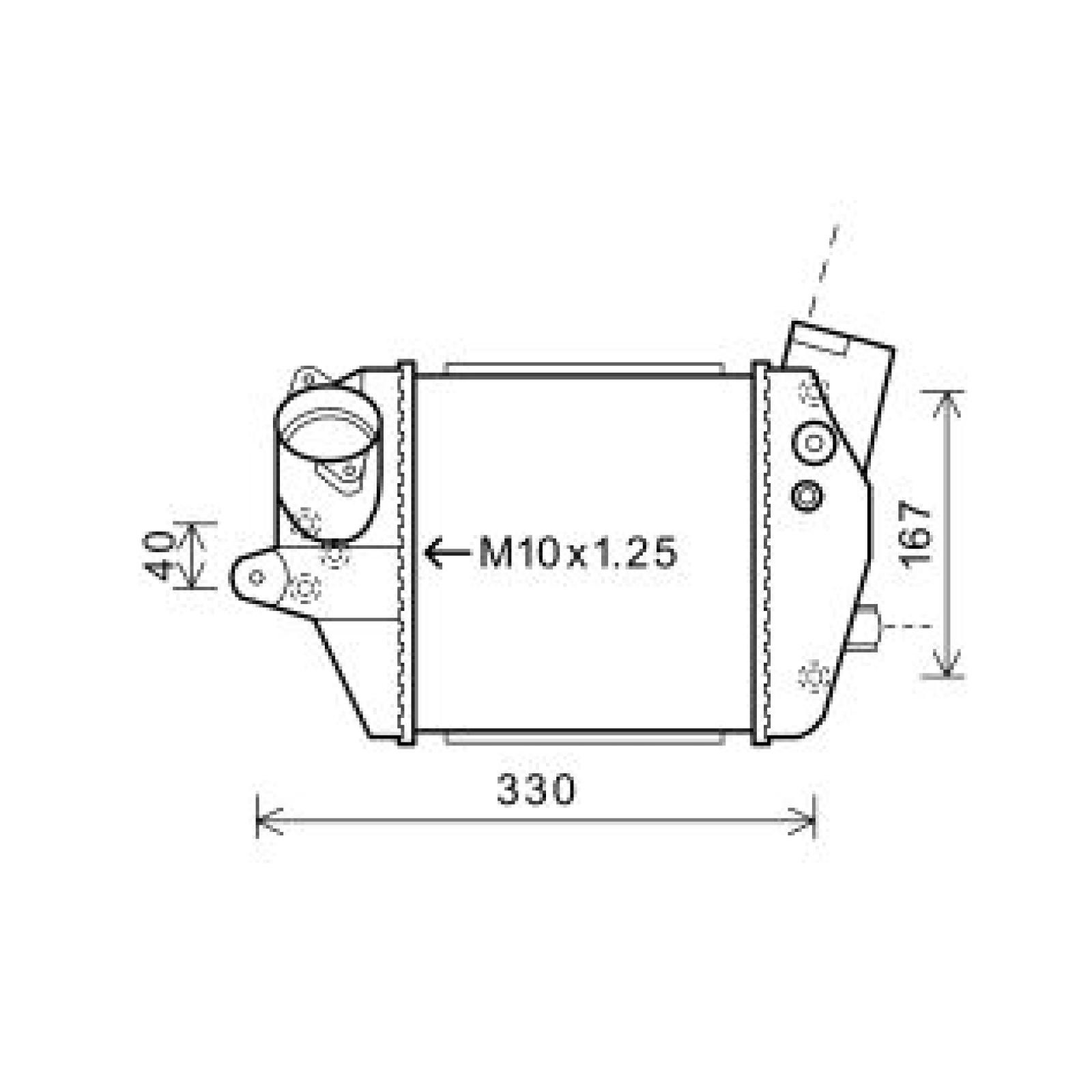 DIEDERICHS Ιντερκούλερ DCA1070 DIEDERICHS Ιντερκούλερ VOLVO DCA1070