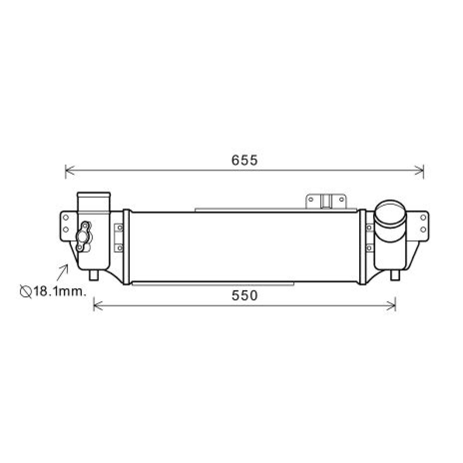 DIEDERICHS Ladeluftkühler DCA1081 DCA1081 Ladeluftkühler KIA NIRO DIEDERICHS kaufen