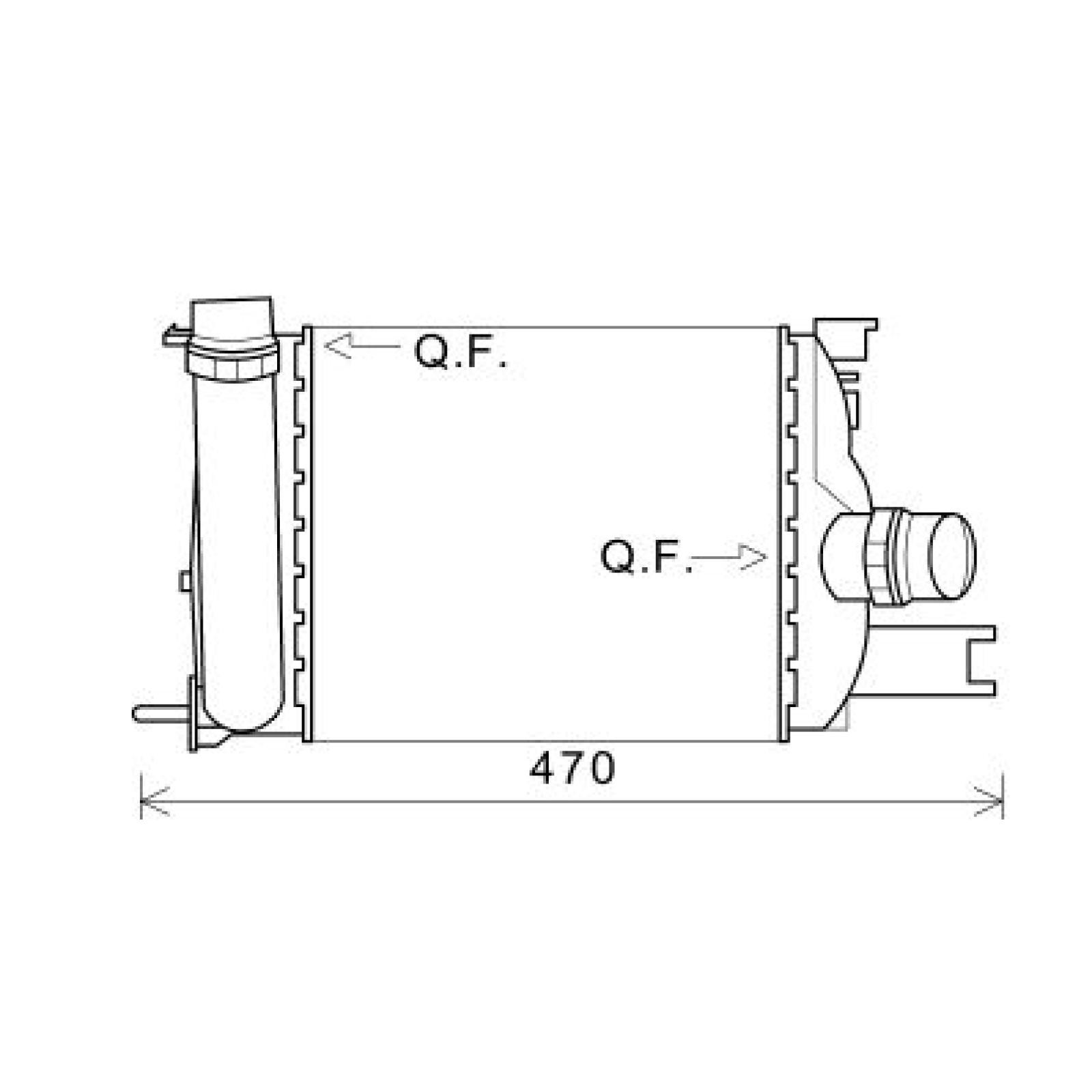 DIEDERICHS Intercooler DCA1095 DCA1095 DIEDERICHS intercooler för turbo RENAULT GRAND SCÉNIC