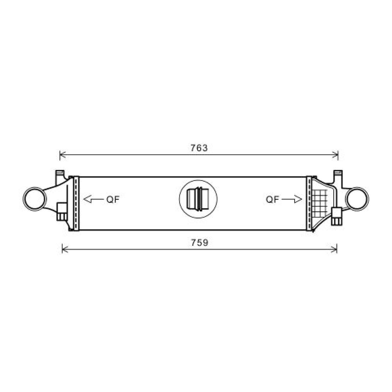 DIEDERICHS Ladeluftkühler DCA1098 Ladeluftkühler DIEDERICHS NIRO DCA1098 günstig