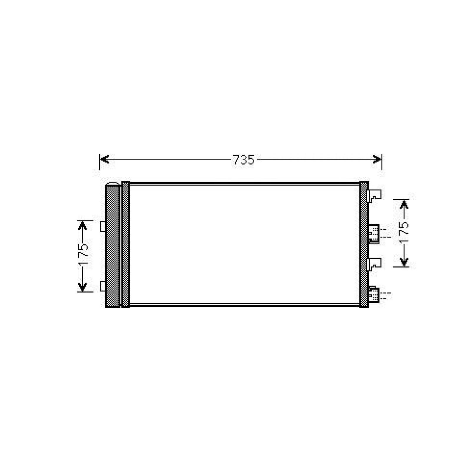 DIEDERICHS Condensor voor airco DCC1617 Renault MASTER Condensor voor AC DIEDERICHS DCC1617
