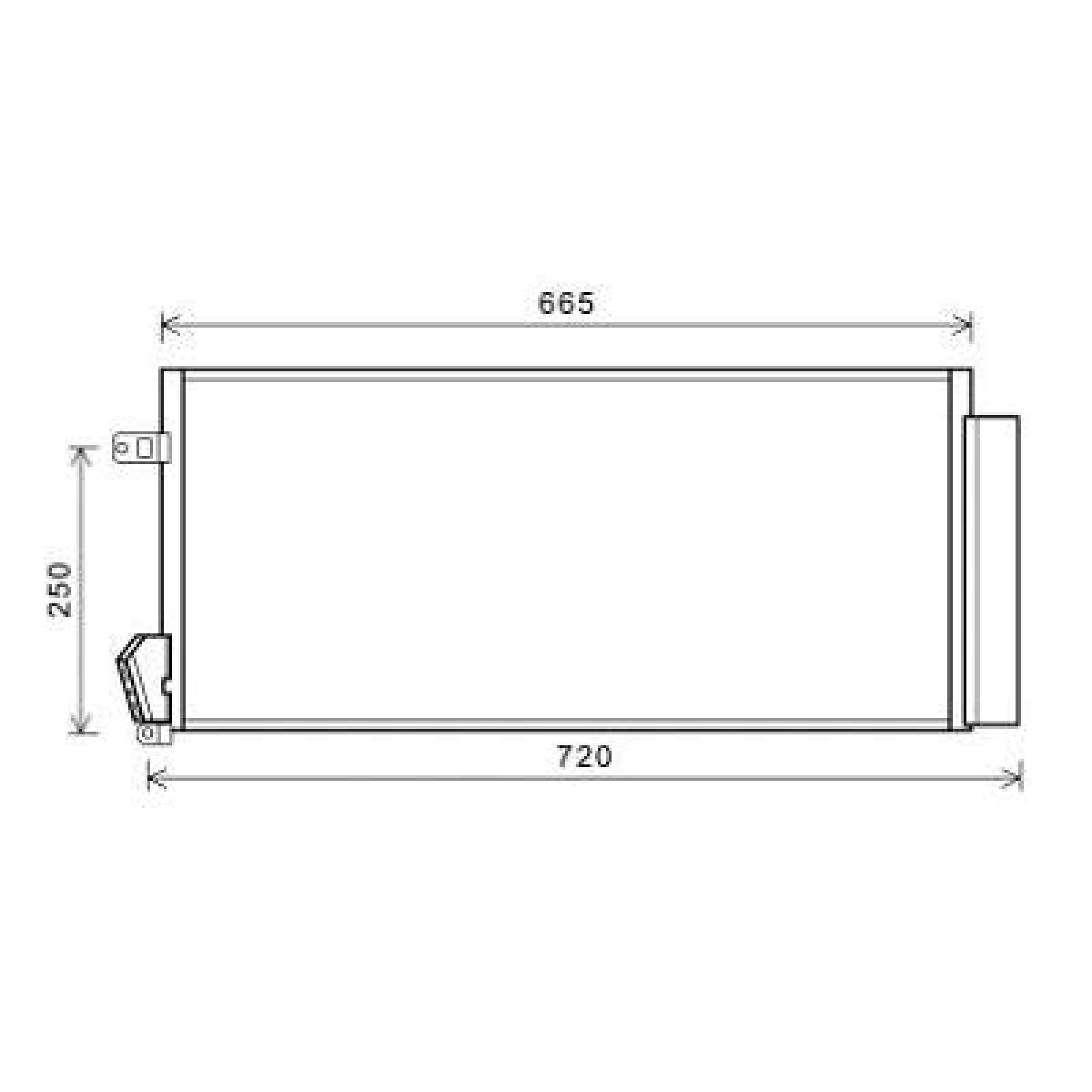 DIEDERICHS Condensador, ar condicionado DCC1634 auto Condensador de ar condicionado DIEDERICHS DCC1634 comprar