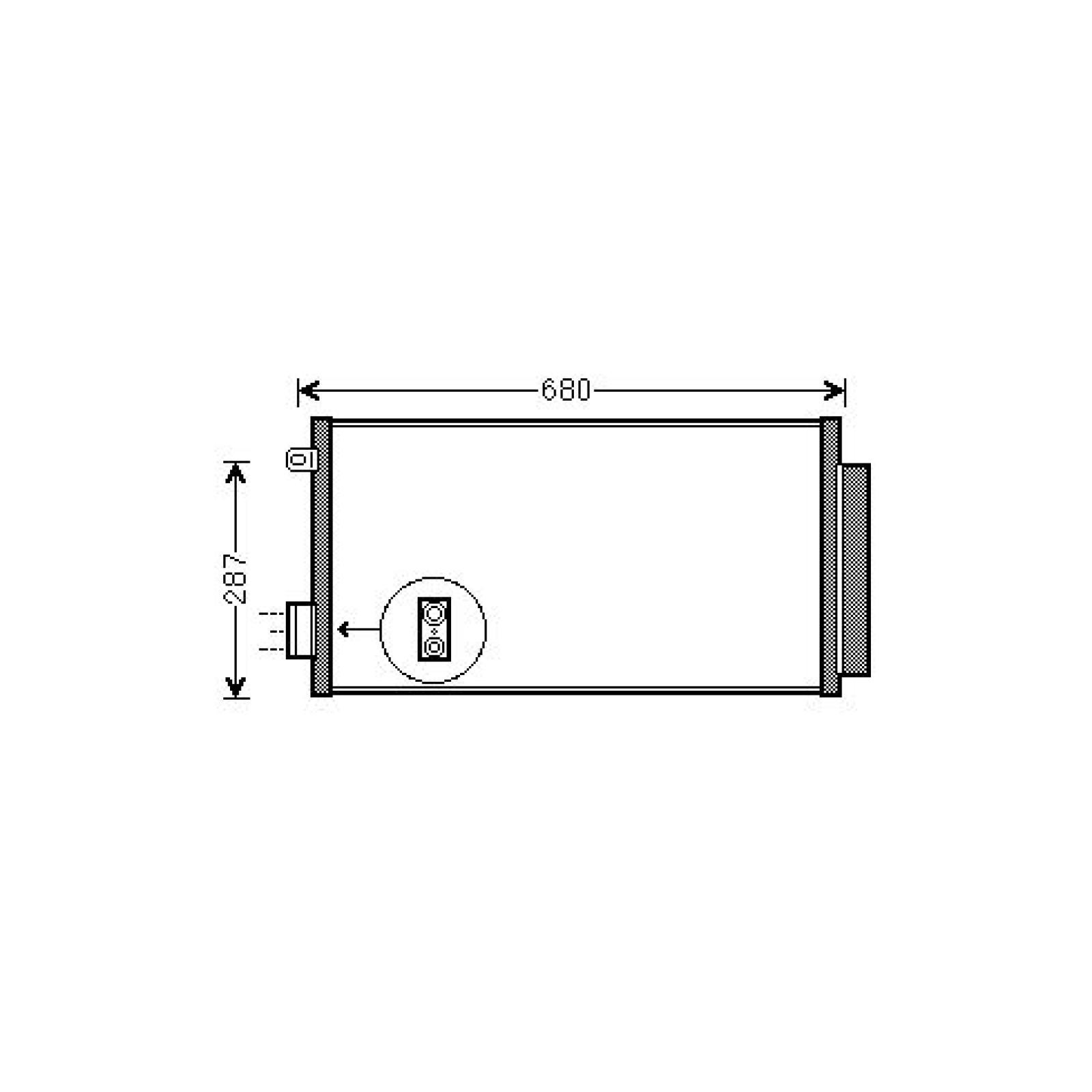 DIEDERICHS Condensador, ar condicionado DCC1636 DIEDERICHS Condensador de climatização DCC1636 opinião