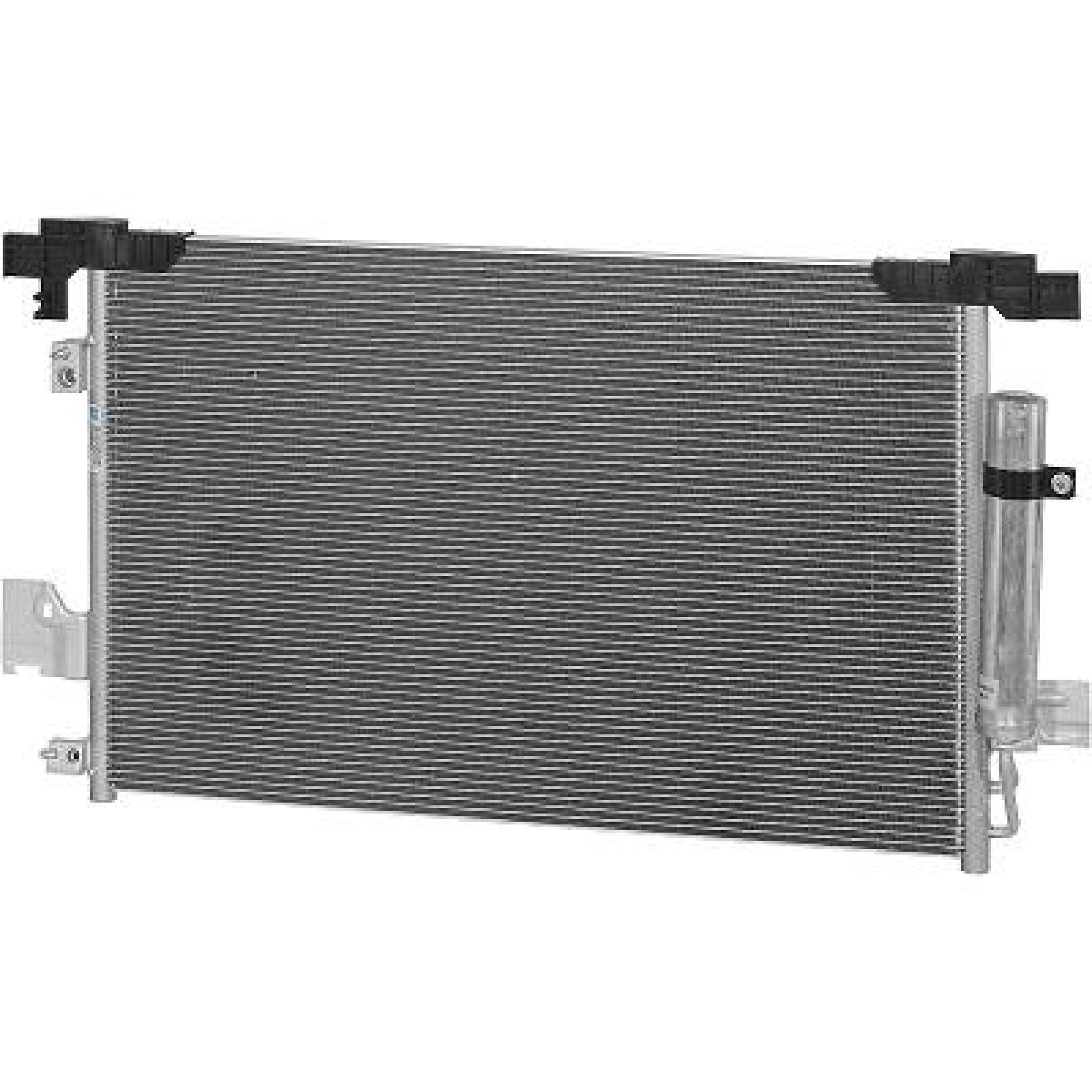 DIEDERICHS Kondensators, Gaisa kond. sistēma DCC1708 DCC1708 Kondicionieru radiatori MITSUBISHI OUTLANDER DIEDERICHS