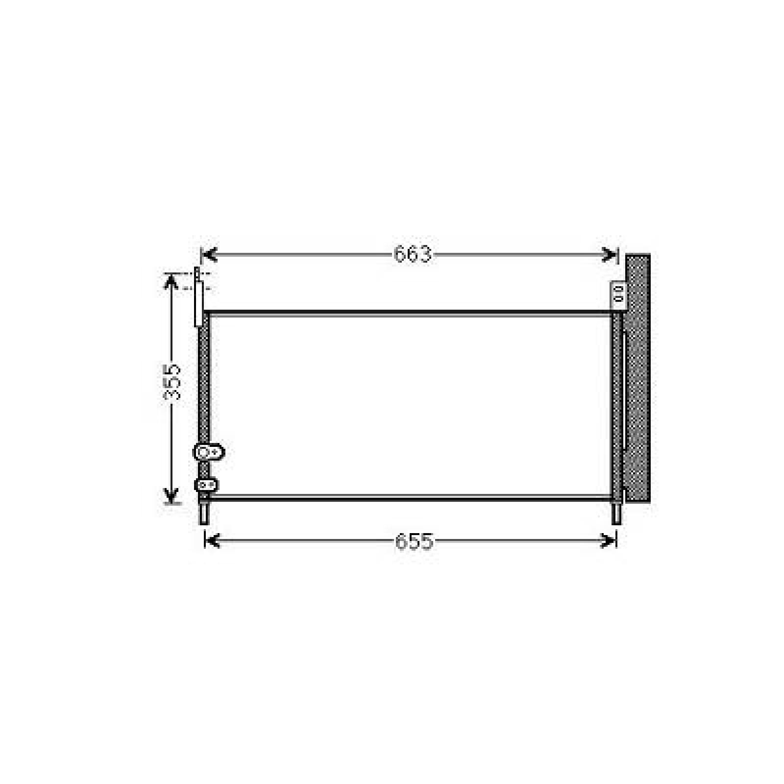 DIEDERICHS Kondensaator, kliimaseade DCC1837 DCC1837 Kliimaradiaator TOYOTA AYGO DIEDERICHS