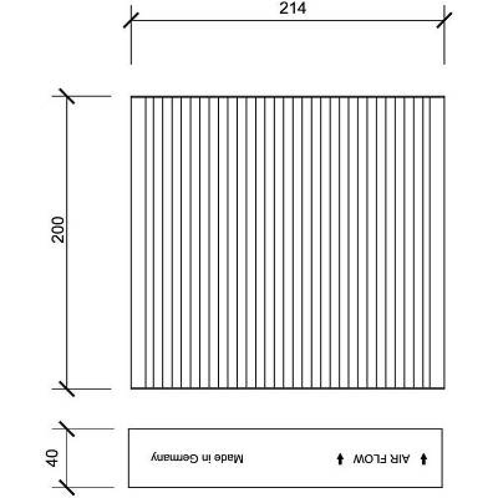DIEDERICHS Filtro abitacolo DCI1137 DCI1137 costo Filtro abitacolo DIEDERICHS ALFA ROMEO 159