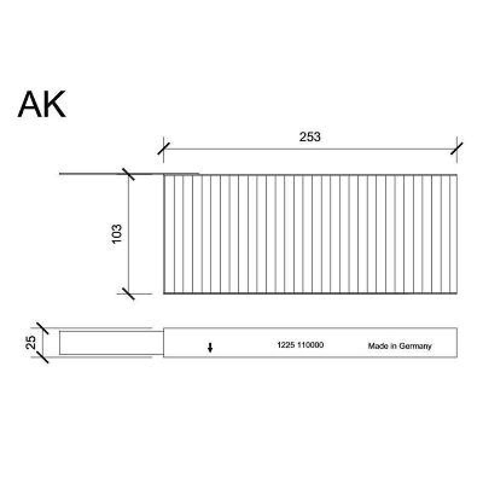 DIEDERICHS Filtro abitacolo DCI1225S DIEDERICHS DCI1225S Microfiltro Renault Latitude L70 prezzo