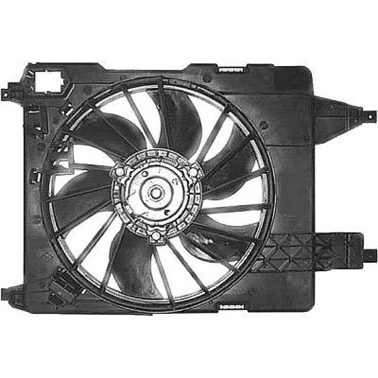 DIEDERICHS Ventola radiatore DCL1177 DCL1177 costo Ventola radiatore SEAT EXEO DIEDERICHS